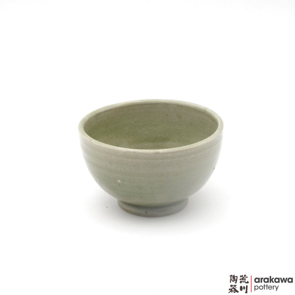 Handmade Ceramic Dinnerware: Rice Bowl , Celadon Glaze - 1224 - 108 made by Thomas Arakawa and Kathy Lee-Arakawa at Arakawa Pottery