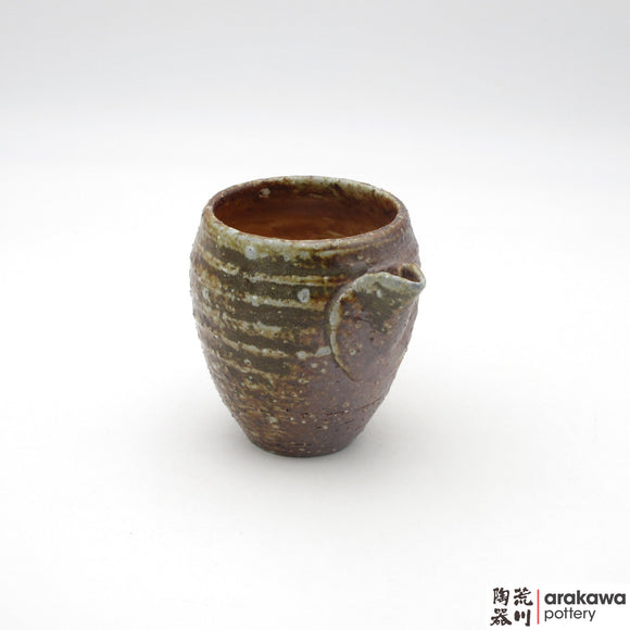 Handmade Ceramic Dinnerware: Sake Pitcher, Wood Fire glaze - 1224 - 137 made by Thomas Arakawa and Kathy Lee-Arakawa at Arakawa Pottery