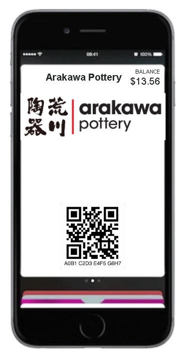 Arakawa Pottery Digital Gift Card from $10 to $1000